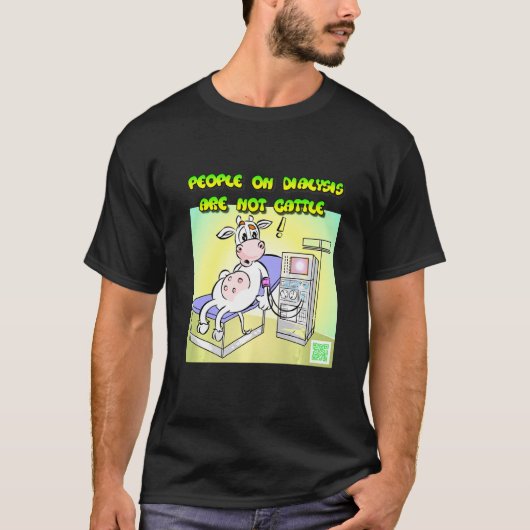 Dialyse Koeienkleding T-shirt (Voorkant)