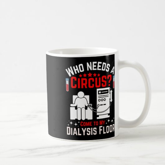 Dialyse Machine Technician Nephrologist Tech Uni- Koffiemok (Rechts)
