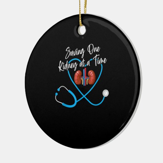 Dialyse Nefrologie Nierziekte Mislukking Keramisch Ornament (Links)