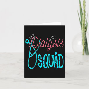 Dialyse Nefrologie Nierziekte Squad Kaart