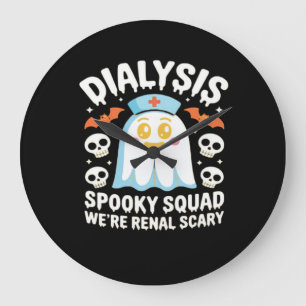 Dialyse Nefrologie Verpleegster Schattige Hallowee Grote Klok