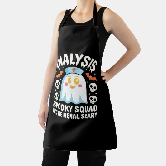 Dialyse Nefrologie Verpleegster Schattige Hallowee Schort (Insitu)