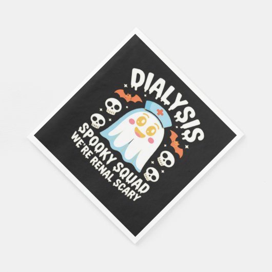 Dialyse Nefrologie Verpleegster Schattige Hallowee Servet (Hoek)