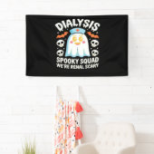 Dialyse Nefrologie Verpleegster Schattige Hallowee Spandoek