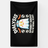 Dialyse Nefrologie Verpleegster Schattige Hallowee Spandoek