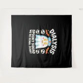 Dialyse Nefrologie Verpleegster Schattige Hallowee Wandkleed (Voorkant (horizontaal))