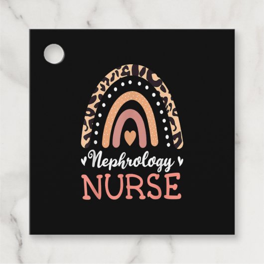 Dialyse Rn Regenboogniefrologie Geregistreerde ver Bedankjes Labels (Voorkant)