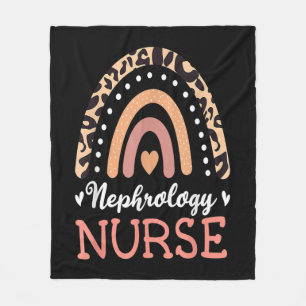 Dialyse Rn Regenboogniefrologie Geregistreerde ver Fleece Deken