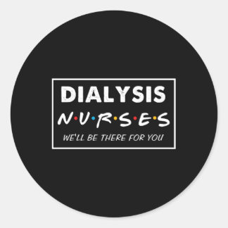 Dialyse Ronde Sticker