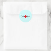 Dialyse Ronde Sticker (Tas)