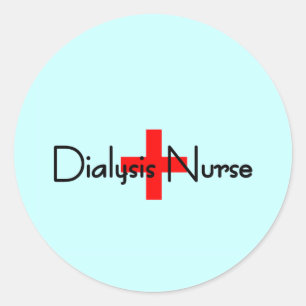 Dialyse Ronde Sticker