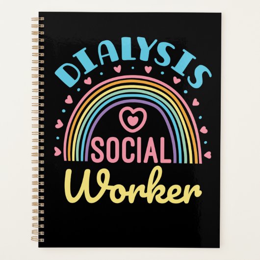 Dialyse Social Worker Renal LCSW Planner (Voorkant)