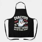 Dialyse Spooky Squad Renale Halloween Nefrologie N Schort (Voorkant)
