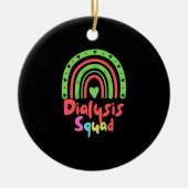 Dialyse Squad Grappige Nefrologie Hemodialyse Verp Keramisch Ornament (Voorkant)