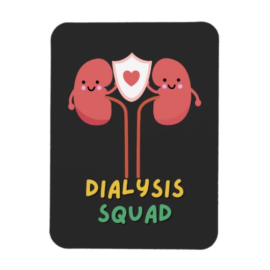 Dialyse Squad Magneet (Verticaal)