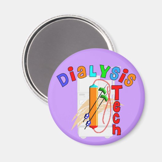 Dialyse Tech Gifts Magneet (Voorkant / Achterkant)