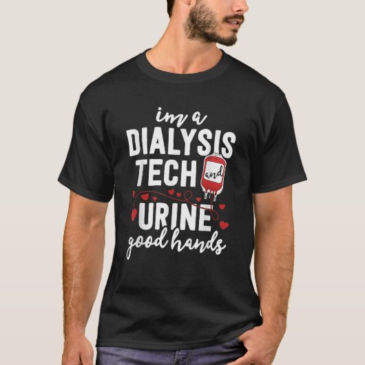 Dialyse Tech Gifts Women Funny Nurse Pun Go T-shirt (Voorkant)