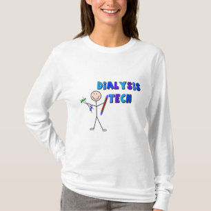 Dialyse Tech STICK MAN Design T-shirt