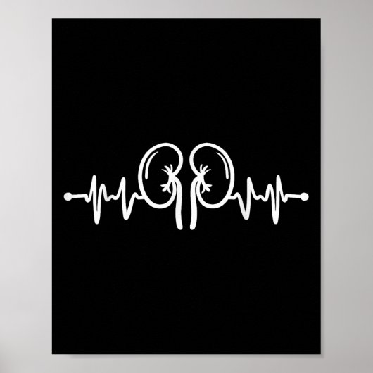 Dialyse Tech Technician Co. Uni-Adults, Kinder Bla Poster (Voorkant)