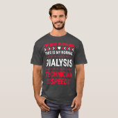 Dialyse Technician Premium T-shirt (Voorkant volledig)