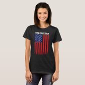 Dialyse-technicus Amerikaanse Nephrology Tech T-shirt (Voorkant volledig)