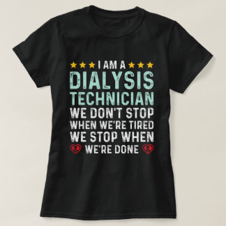 Dialyse technicus beoordeling nefrologie Tech T-shirt