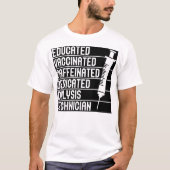 Dialyse technicus citeert dialyse nefrologie t-shirt (Voorkant)