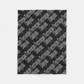 Dialyse-technicus Fleece Deken (Voorkant)