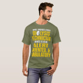 Dialyse Technicus-georiënteerde nefrologie T-shirt (Voorkant volledig)