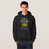 Dialyse Technicus Kan Je A-- Arm Dialyse Stelen Hoodie (Voorkant volledig)