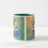 Dialyse-technicus Kunstgeschenken Tweekleurige Koffiemok (Center)