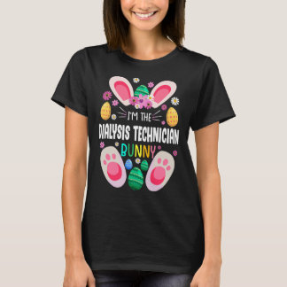 Dialyse Technicus leraar Bunny Paasdag Rabbi T-shirt