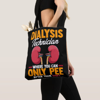Dialyse Technicus Nefrologie Nieren Tote Bag