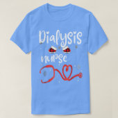 Dialyse Technicus Nephrology Neurse Kerstmis 202 T-shirt (Design voorkant)