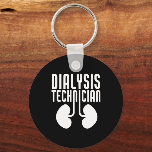 Dialyse Technicus Nephrology Tech Sleutelhanger (Voorkant)