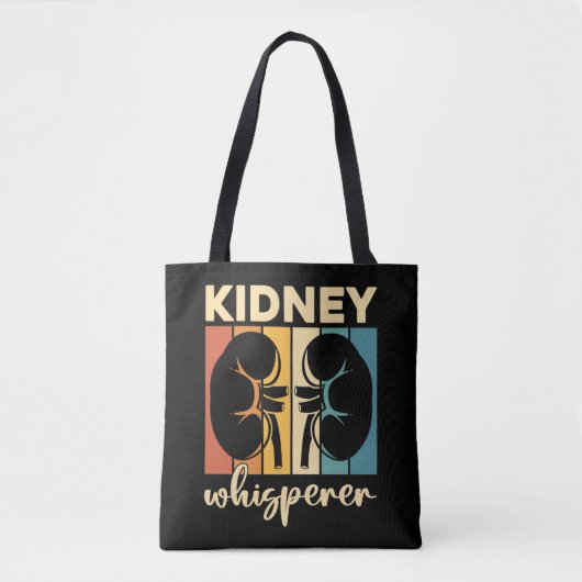 Dialyse Technicus Nierfluisteraar Dialyse Tech Tote Bag (Voorkant)