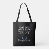 Dialyse Technicus Nierfluisteraar Techniekverpleeg Tote Bag (Achterkant)
