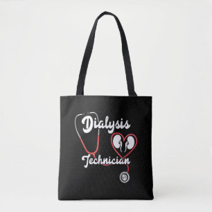 Dialyse Technicus Niernierfalen Technische verplee Tote Bag