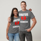 Dialyse Technicus Paar Nefrologie Tech T-shirt (Unisex)
