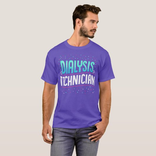 Dialyse technicus Pride Nefrologie Tech T-shirt (Voorkant volledig)