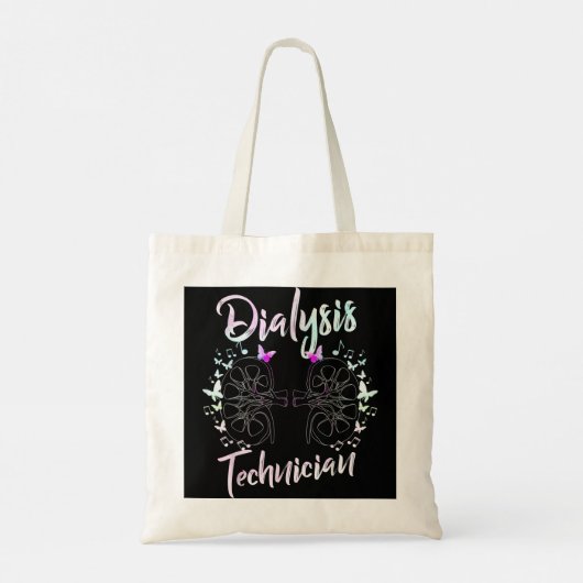 Dialyse Technicus Sound Nephrology Tech Tote Bag (Achterkant)