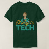 Dialyse Technicus Technici Nieren Whispe T-shirt (Design voorkant)