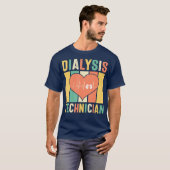 Dialyse Technicus Technische Week Verpleegkunde Ne T-shirt (Voorkant volledig)
