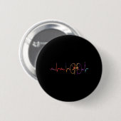 Dialyse technicus verpleegster Nier Hartslag bewus Ronde Button 5,7 Cm (Voorkant /achterkant)