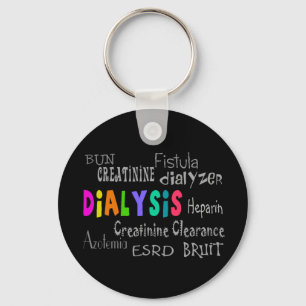Dialyse Terminology Gifts T-Shirt Sleutelhanger