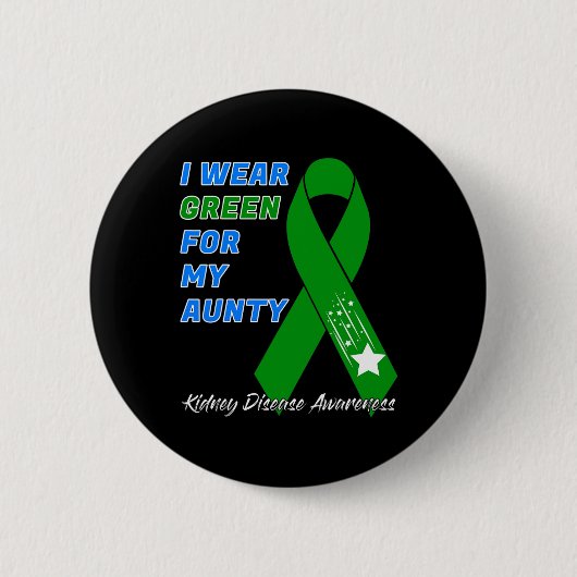 Dialyse Transplant Donor Ronde Button 5,7 Cm (Voorkant)