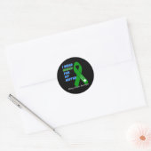 Dialyse Transplant Donor Ronde Sticker (Envelop)
