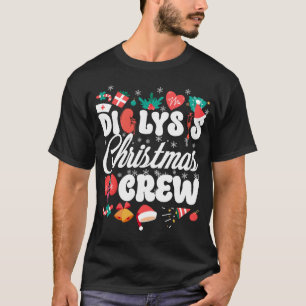 Dialyse Verpleegkundige Dialyse Kerstmis Crew Kers T-shirt