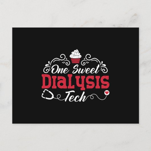 Dialyse Verpleegkundige Technicus Briefkaart (Voorkant)