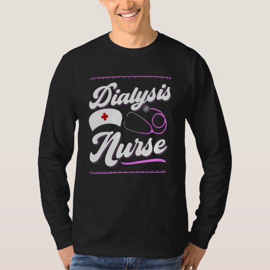 Dialyse Verpleegkundigen Dialyse T-shirt (Voorkant)